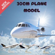 𝟯𝟬𝗰𝗺 1:240 Airbus A380 & Boeing B747 Series Airlines Resin Aircraft Model With Landing Gear Toy Airp