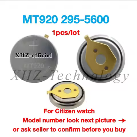Brand new 295-5600 MT920 295 5600 MT 920 295-56 295 56 Kinetic Eco-Drive Watch Rechargeable Battery 