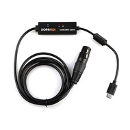 DOREMiDi USB-C To DMX Cable Convert DMX/RDM HIFI