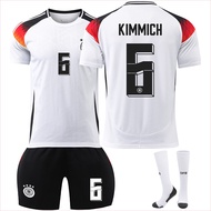 2024 European Cup German Team บ้าน 13 Muller Jersey 7 Havertz 8 Kroos ชุดฟุตบอลเด็ก