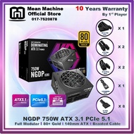 1ST PLAYER NGDP 80+ Platinum 80+ Gold 1300W 1000W 850W 750W 12VHPWR ATX 3.1 PCIE 5.1 Full Modular wi