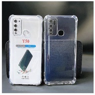 Shockproof Clear Case For Vivo Y30/Y50 (6.53 Inches)
