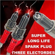 3-Electrode A7TC D8TC High Performance Motorcycle Iridium Spark Plug for 50CC-150CC for Atv GY6 50cc