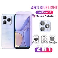 Itel Zeno 20 Tempered Glass For Itel City 100 Power 70 S25 A100 A90 A80 P65 A06 A50c RS4 P55 5G 4G P