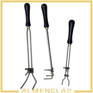 [Almencla2] Crucible Tongs Crucible Holder Adjustable Melting Furnace Tool Crucible Pliers Crucible 
