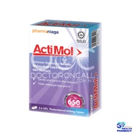 Pharmaniaga Actimol 650MG (Paracetamol) 100's tablets