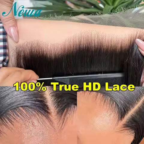 Newa 9x6 13x6 HD Lace Frontal Closure Deep Parting 7x7 6X6 HD Lace Closure Melt Skins Human Hair Bra