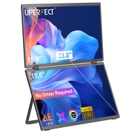 [การจัดส่งในพื้นที่]UPERFECT UStation / Delta Lite 15.6- Folding Monitor Dual Portable Display Bult-in Stand VESA 15.6、18.5 inch folding monitor
