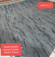 KARPET LANTAI VINYL PLASTIK LEBAR 2m dijual per 1 meter