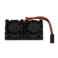 for Raspberry Pi 4 Model B Dual Fan with Heat Sink Ultimate Double Cooling Fans Cooler for Raspberry