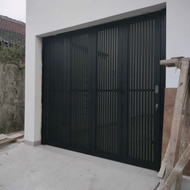 pintu sliding garasi minimalis