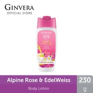 Ginvera World Spa Swiss Body Lotion - Alpine Rose &amp; Edelweiss (230g)