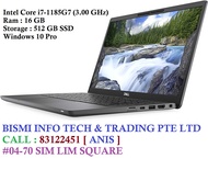 DELL Lattitude 7320 Intel Core i7-1185G7 | Ram : 16 GB | Storage : 512 GB SSD | Windows 10 Pro | 13.3 " FHD | 3 Years Dell on site Warranty