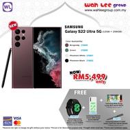 [FREE SHIPPING] SAMSUNG Galaxy S22 Ultra 5G (12GB+256GB) with Exclusive Gift WAH LEE STORE WAH LEE G