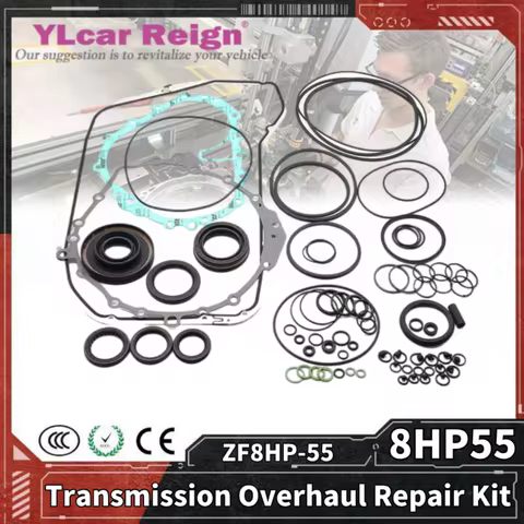 8HP55 ZF8HP-55 0BK Automatic Transmission Gearbox Overhaul Rebuild Repair Kit Seals Gasket Fit O-rin