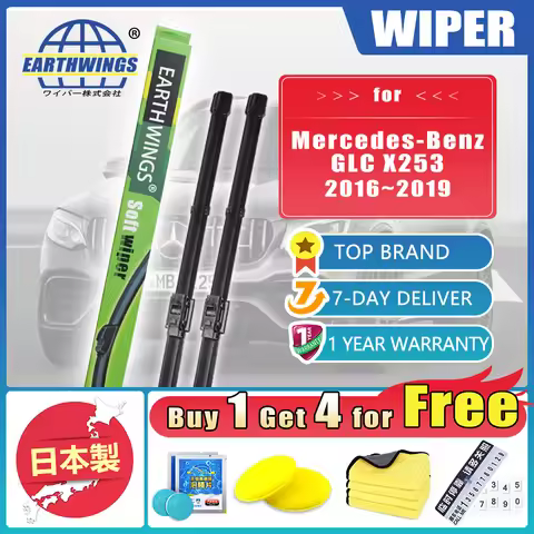 For Mercedes Benz GLC 200 250 300 220d 250d 43 63 X253 C253 2016 2017 2018 2019 Front Rear Wiper Bla