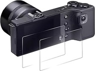 2PCS Screen Protector Compatible with Sigma DP3Q DP3 DP2 DP1 DP0 Quattro, Crystal Clear 9H Hardness 