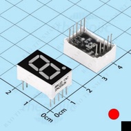 [5 Pieces]- SM420563N 7-Segment LED 0.56inch Red 1 Common Negative Digit Smart Components
