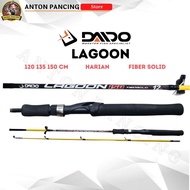 Daido Lagon Solid Fiber Fishing Rod 120 135 150cm Flexible Action Max Drag 15kg