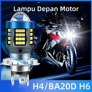 LED Motorcycle Headlight T19 P15D H4 BA20D H6 12V-24V LED Motorcycle Headlight High Beam/ Low