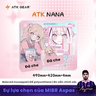 Balance/Hybrid ATK Nana ATK Dream mouse pad - poron base - 490x420x4mm ATK Mousepad