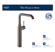 GROHE Essence Single Lever Basin Tall Mixer Tap XL-Size (Hard Graphite)