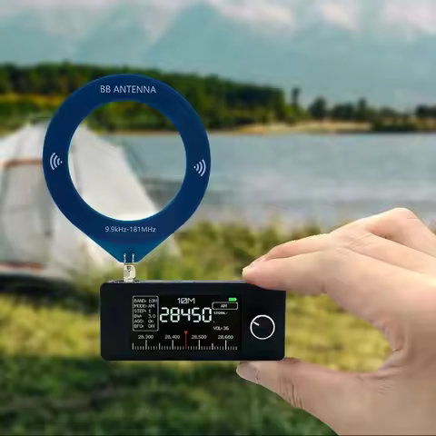 0.5--108MHz pocket size SI4732 radio, receiver, mini radio, loop antenna