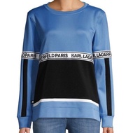 老佛爺 KARL LAGERFELD 字母織帶上衣