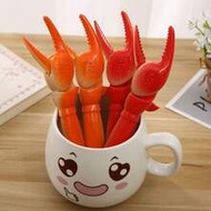 New Creative Crab Claw Pen, Funny Crab Clip Neutral Pen, Press-Type Ballpoint Pen