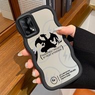 HP Casing For OPPO A74 A95 F19 F19s Reno 6 Lite Case Dinosaur Trend Macaron Softcase Soft Silicone C