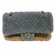 【美收精品】CHANEL藍粉黃毛毛CF 4-495