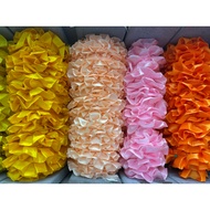 Satin Raffles by 5 Yards