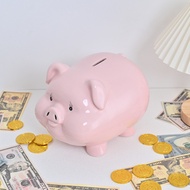 [No. 1 30 cm] Piggy Bank 2024 New Style Only Can Not Enter Ceramic Piggy Bank Piggy Bank Adult b