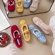 Evening Shoes gentle bow Mary Jane Shoes Shoes Mary Jane Shoes Women 2025 Autumn New Style Soft-Sole