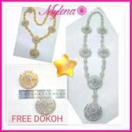 The Latest SILVER AND GOLD FREE DOKOH Men's Chain KAHWIN (RL19+K1006)