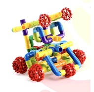 Block Pipa Lego Pipa Puzzle Balok pipa mainan anak