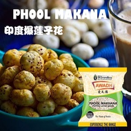 PHOOL MAKHANA Instant Popcorn Lotus Seed Imported from India Popcorn Delicious Snacks Puffed Food 10