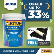 20L Jotun Jotashield Antifade White Colour (Matt) Exterior Wall Paint Cat Putih Luar Dinding Rumah (