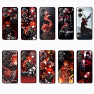 Soft black phone case for Vivo Y03 Y30T Y18 Y18S Y18E T3 Z9 lite Y37M Diluc caseg