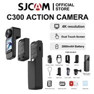 SJCAM C300 4K WiFi Dual Screen Thumb Vlog Sports Camera with Diving Waterproof Case for Live Driving