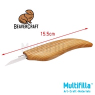 Beaver Craft Detail Wood Carving Knife (C15) - Wood Carving Tool