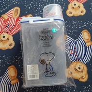 正版 史努比snoopy 米桶 防潮防蟲 密封 儲物 帶量杯 米箱