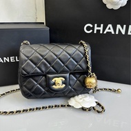 Chanel cf17 coco17 mini 金球小方胖 晶片款