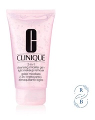 Clinique 2-in-1 Cleansing Micellar Gel + Light Makeup Remover (150ml)