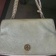 PRELOVED / SECOND : TAS TORY BURCH ORIGINAL GOLD HARDWARES