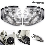 Areyourshop คู่ไฟมุมไฟเลี้ยวเหมาะกับ Mercedes Benz C Class W202 C220 C230 C280 C36 C43 AMG 1994-2000