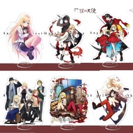 Standee Anime Angels of Death Rachel Gardner Isaac Foster Ray Zack Mica Model Study Desk Decoration 