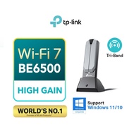 TP-Link BE6500 WiFi 7 Archer TBE400UH Tri-Band High Gain Wireless Adapter for Desktop PC Laptop