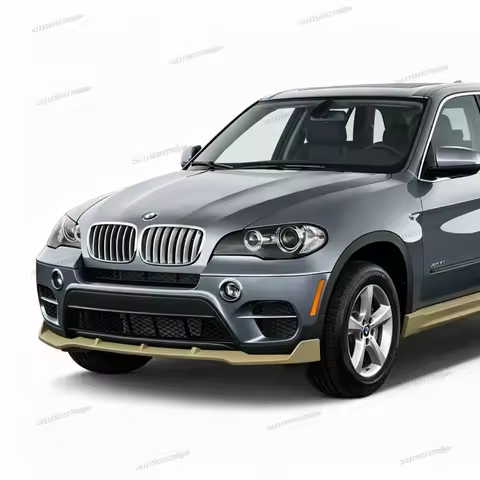 3Pcs For BMW X5 E70 LCI Facelift 2010 2011 2012 2013 Not Fit X5M Glossy Black Front Bumper Spoiler L