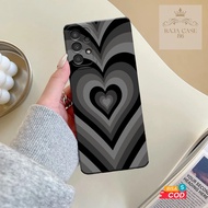 HP Samsung Galaxy A13 Case - Rajacase - Samsung A13 casing - Softcace Love Motif - Cellphone protect